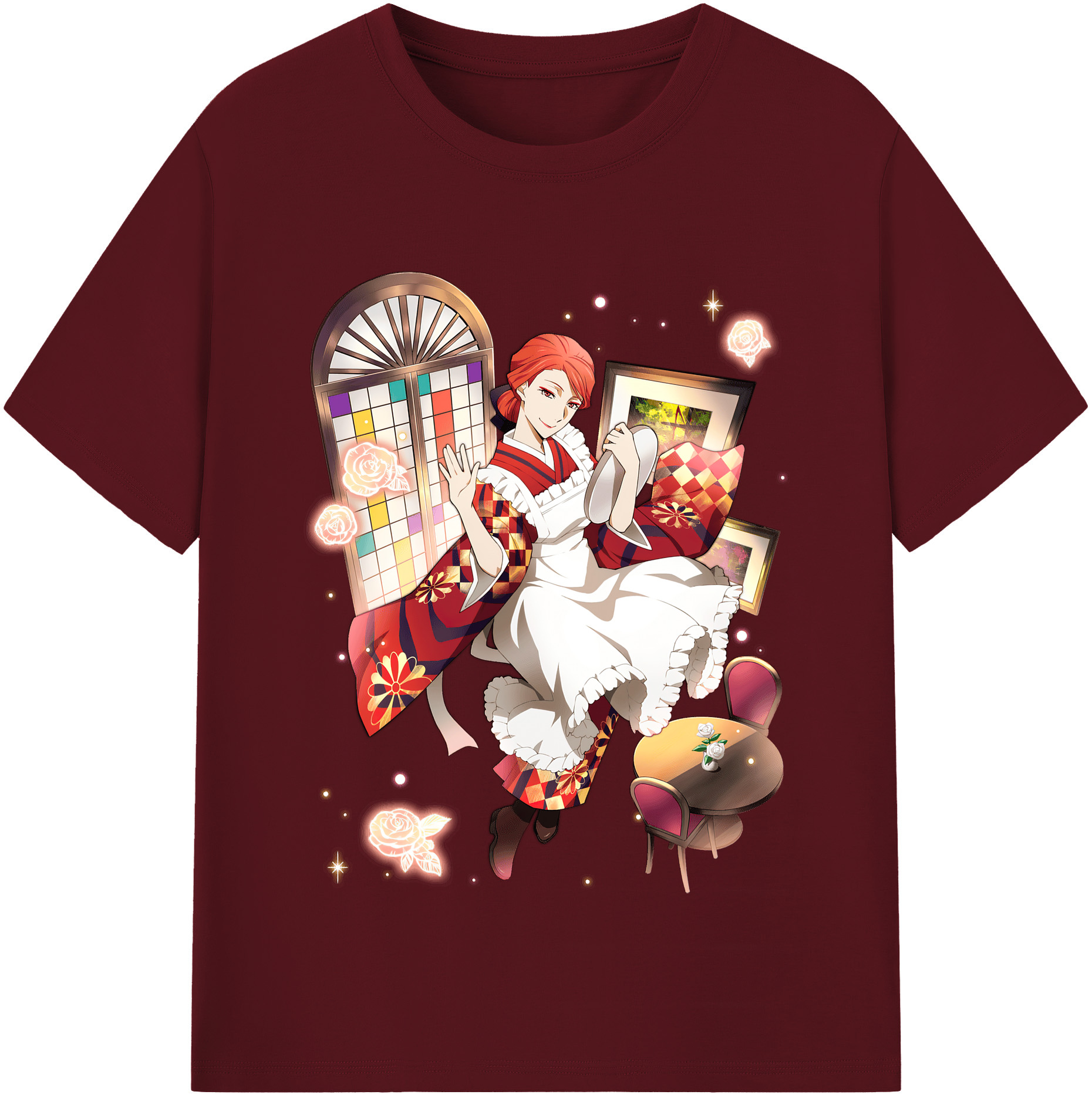 （画像用） 文豪ストレイドッグス Bungo Stray Dogs 綿100％半袖Tシャツ（フロントプリント）